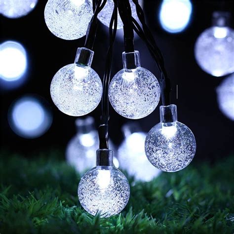 2 Pack Solar String Lights Outdoor, Total 72FT 120 LED Fairy .